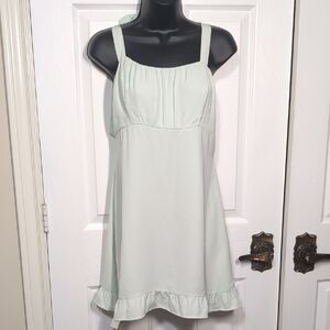 Abercrombie And Fitch Light Mint Green Sleeveless Dress Size Small NEW